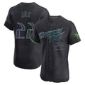 Fenge TB.Rays #22 Griffin Jax Player Black City Connect Home Limited Elite Stitched Jerseys