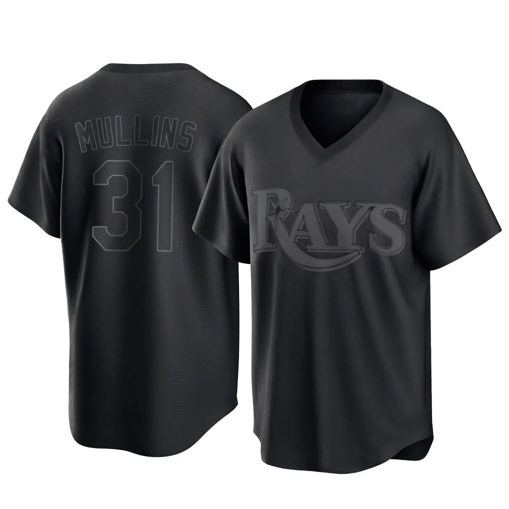 Fenge TB.Rays #31 Cedric Mullins Player Black Home Game Stitched Jerseys