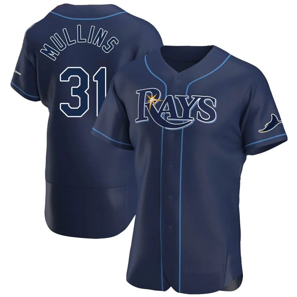 Fenge TB.Rays #31 Cedric Mullins Player Navy Home Limited Elite Stitched Jerseys