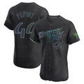 Fenge TB.Rays #44 Ryan Pepiot Player Black City Connect Home Limited Elite Stitched Jerseys