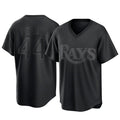 Fenge TB.Rays #44 Ryan Pepiot Player Black Home Game Stitched Jerseys