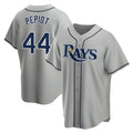 Fenge TB.Rays #44 Ryan Pepiot Player Gray Home Game Stitched Jerseys