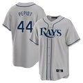 Fenge TB.Rays #44 Ryan Pepiot Player Gray Home Limited Stitched Jerseys
