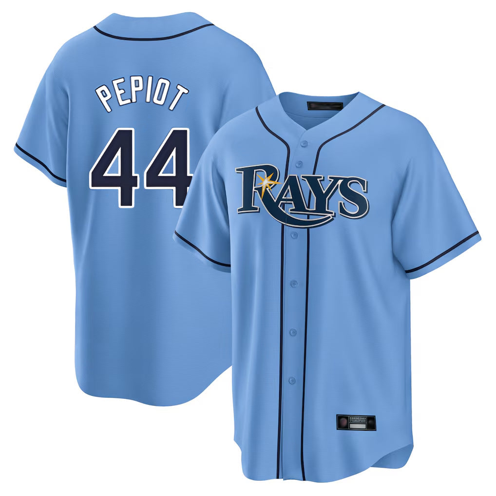 Fenge TB.Rays #44 Ryan Pepiot Player Light Blue Home Limited Stitched Jerseys