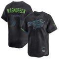Fenge TB.Rays #57 Drew Rasmussen Player Black City Connect Home Limited Stitched Jerseys