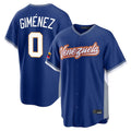 Fenge T.Blue Jays #0 Andres Gimenez Player Royal 2026 World Series Classic Limited Stitched Jerseys