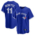 Fenge T.Blue Jays #11 Bo Bichette Player Blue Rush Limited Stitched Jerseys