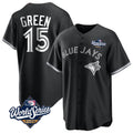 Fenge T.Blue Jays #15 Chad Green Player Black 2025 World Series City Connect Limited Stitched Jerseys