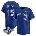Fenge T.Blue Jays #15 Chad Green Player Royal 2025 World Series Limited Stitched Jerseys