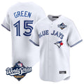 Fenge T.Blue Jays #15 Chad Green Player White 2025 World Series Limited Stitched Jerseys