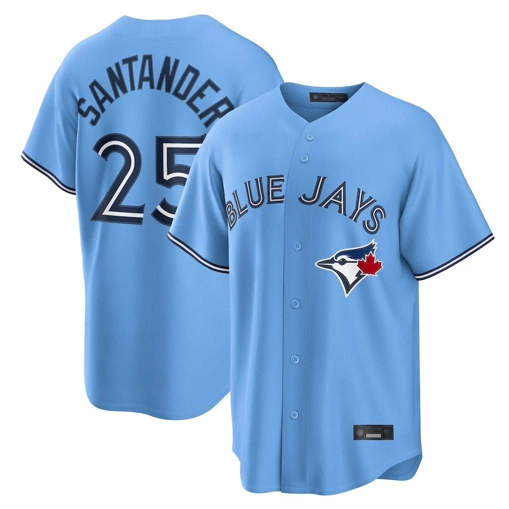 Fenge T.Blue Jays #25 Anthony Santander Player Blue Home Limited Stitched Jerseys