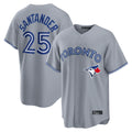 Fenge T.Blue Jays #25 Anthony Santander Player Gray Home Limited Stitched Jerseys