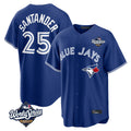 Fenge T.Blue Jays #25 Anthony Santander Player Navy 2025 World Series Home Limited Stitched Jerseys