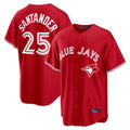 Fenge T.Blue Jays #25 Anthony Santander Player Red Home Limited Stitched Jerseys