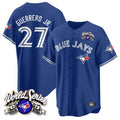 Fenge T.Blue Jays #27 Vladimir Guerrero Jr Player Navy 2025 American League All Stitched Jerseys
