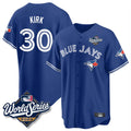 Fenge T.Blue Jays #30 Alejandro Kirk Player Royal 2025 World Series Limited Stitched Jerseys