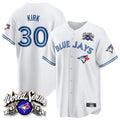 Fenge T.Blue Jays #30 Alejandro Kirk Player White 2025 American League All Stitched Jerseys