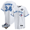 Fenge T.Blue Jays #34 Kevin Gausman Player White 2025 American League All Stitched Jersey