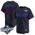 Fenge T.Blue Jays #39 Trey Yesavage Player Black AL East Division Limited All Stitched Jerseys