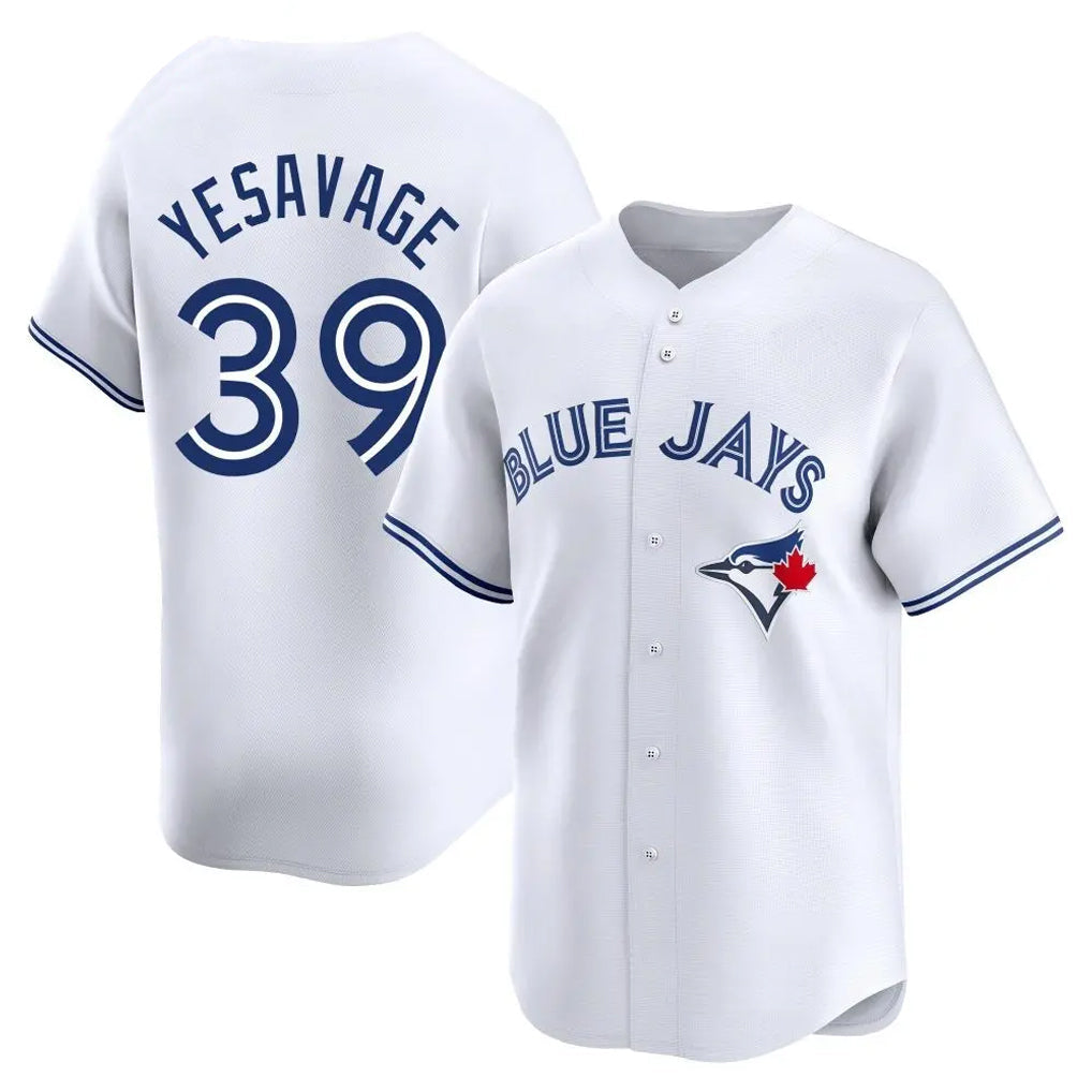 Fenge T.Blue Jays #39 Trey Yesavage Player White Home Limited Stitched Jerseys