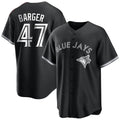Fenge T.Blue Jays #47 Addison Barger Player Black City Connect Limited Stitched Jerseys