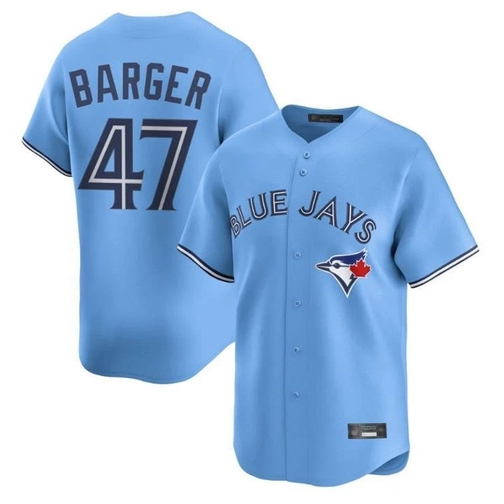 Fenge T.Blue Jays #47 Addison Barger Player Blue Replica Stitched Jerseys