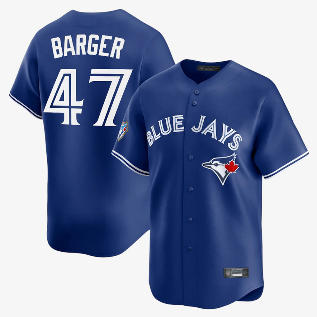 Fenge T.Blue Jays #47 Addison Barger Player Royal Home Limited Stitched Jerseys