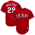 Fenge T.Rangers #29 Adrian Beltre Player Red Majestic Alternate Cool Stitched Jerseys