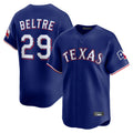 Fenge T.Rangers #29 Adrian Beltre Player Royal Home Limited Stitched Jerseys