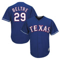 Fenge T.Rangers #29 Adrian Beltre Player Royal Majestic Alternate Cool Stitched Jerseys