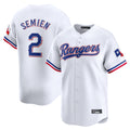 Fenge T.Rangers #2 Marcus Semien Player White Home Limited Stitched Jerseys