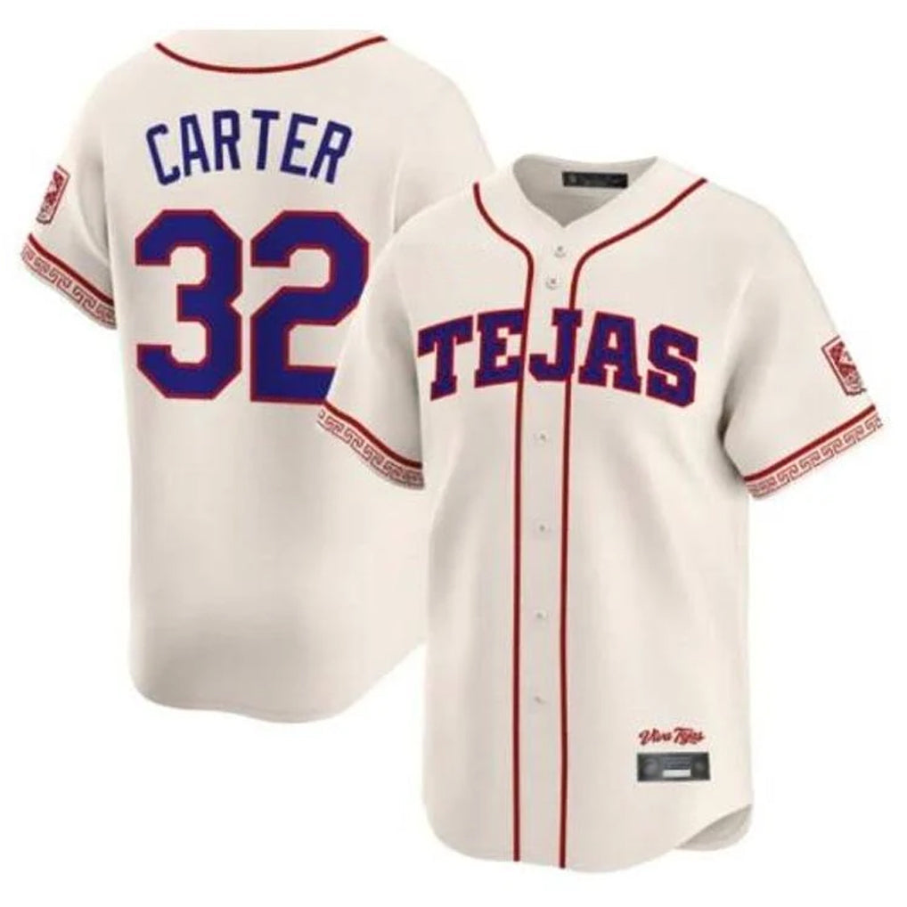 Fenge T.Rangers #32 Evan Carter Player Cream 2026 City Connect Premier Stitched Stitched Jerseys