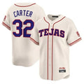 Fenge T.Rangers #32 Evan Carter Player Cream 2026 City Connect Premier Stitched Stitched Jerseys