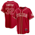 Fenge T.Rangers #32 Evan Carter Player Red 2026 City Connect Stitched Jerseys