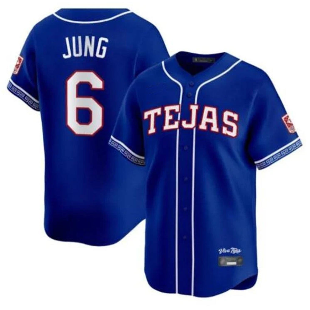 Fenge T.Rangers #6 Josh Jung Player Royal 2026 City Connect Limited Stitched Jerseys
