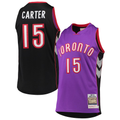 Fenge T.Raptors #15 Vince Carter Mitchell & Ness Purple 19992000 Hardwood Classics Authentic Jerseys