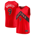 Fenge T.Raptors #9 RJ Barrett Red Fast Break Player Jerseys - Icon Edition