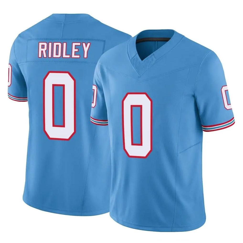 Fenge T.Titans #0 Calvin Ridley Player Light Blue Limited Vapor F.U.S.E. Home Game Stitched Jerseys