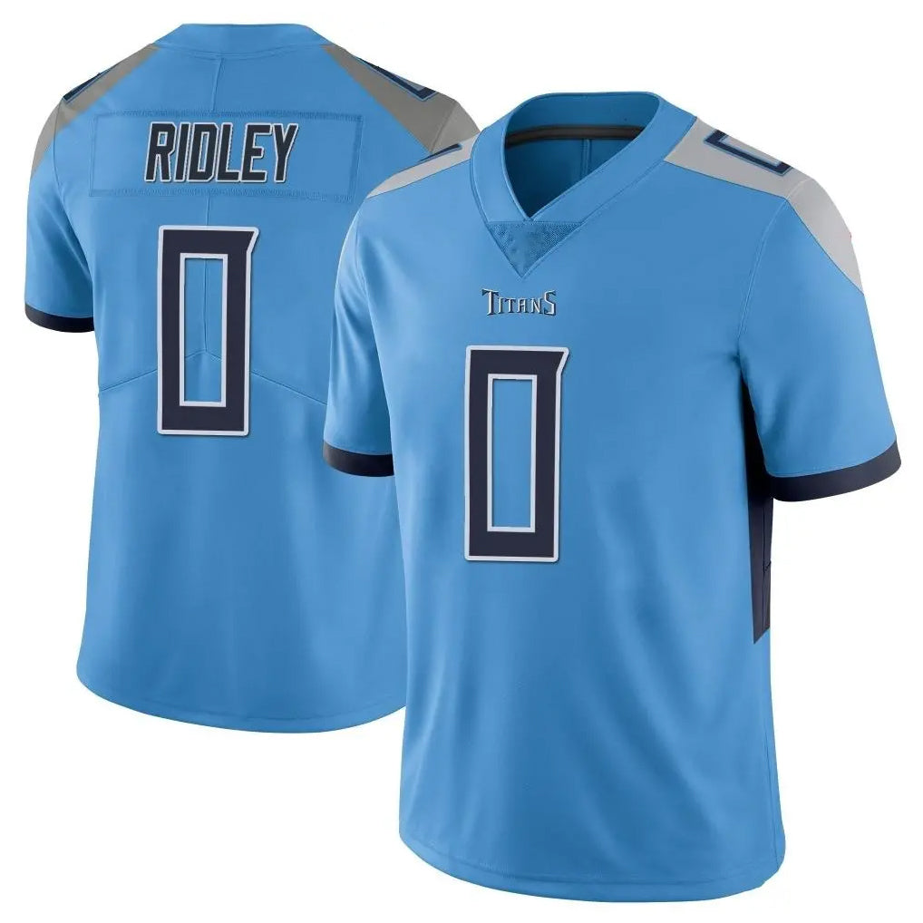 Fenge T.Titans #0 Calvin Ridley Player Light Blue Limited Vapor Untouchable Home Game Stitched Jerseys
