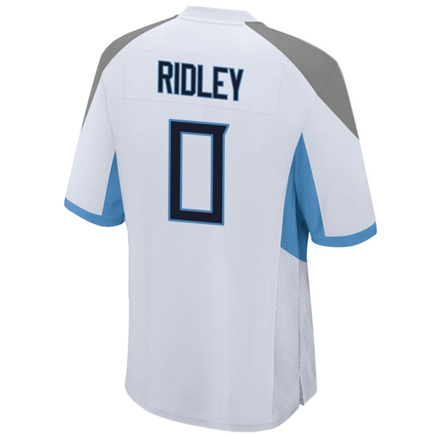Fenge T.Titans #0 Calvin Ridley Player White Home Game Stitched Jerseys