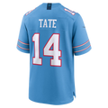 Fenge T.Titans #14 Carnell Tate Light Blue 2026 Draft First Round Pick No. 4 Team Game Stitched Jerseys