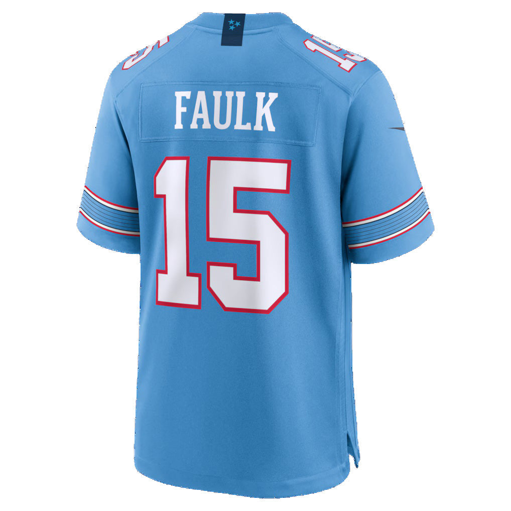 Fenge T.Titans #15 Keldric Faulk Light Blue Team Game Stitched Jerseys
