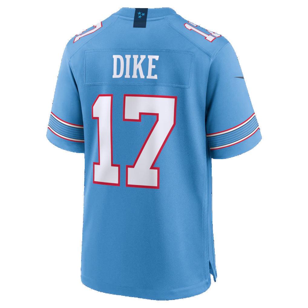Fenge T.Titans #17 Chimere Dike Light Blue Team Game Stitched Jerseys