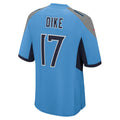 Fenge T.Titans #17 Chimere Dike Light Blue Team Game Stitched Jersey