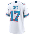 Fenge T.Titans #17 Chimere Dike White Game Stitched Jerseys