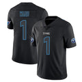 Fenge T.Titans #1 Cameron Ward Player Black Impact Limited Home Game Stitched Jerseys
