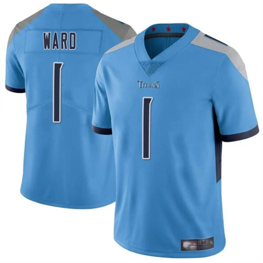 Fenge T.Titans #1 Cameron Ward Player Blue Vapor Limited Stitched Jerseys