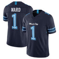 Fenge T.Titans #1 Cameron Ward Player Navy 2026 Rivalries Collection Limited Home Game Stitched Jerseys