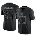Fenge T.Titans #20 Tony Pollard Player Black RFLCTV Limited Stitched Jerseys