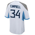 Fenge T.Titans #34 Earl Campbell Player White Home Game Football Jerseys